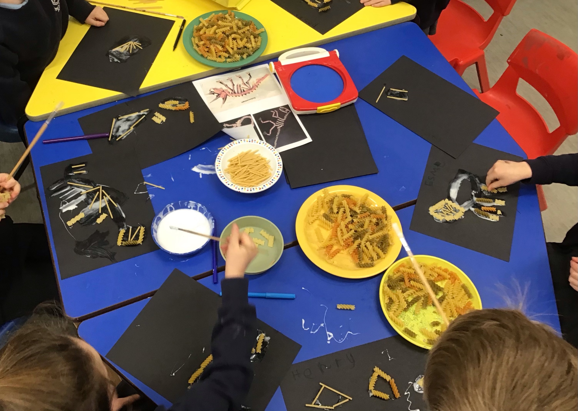 Children painting photo